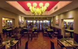 mittlerer alter Restaurantbereich