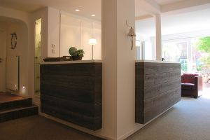 Rezeption und Wartebereich