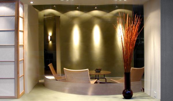 Fassadenansicht / Wartezone