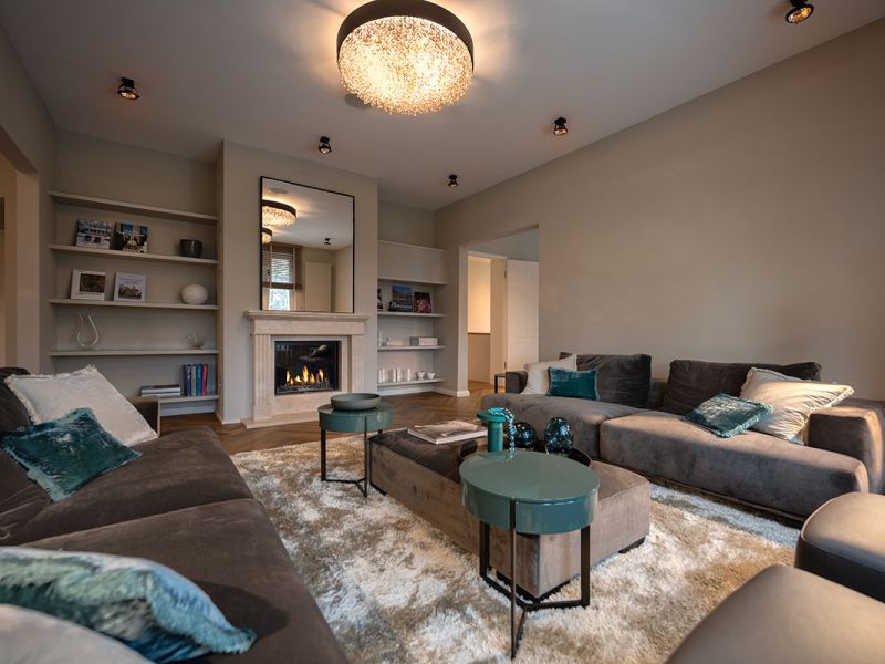 W+P Helmut Warnstedt Innenarchitekt - Altbauvilla am Griebnitzsee/Potsdam - Wohnbereich