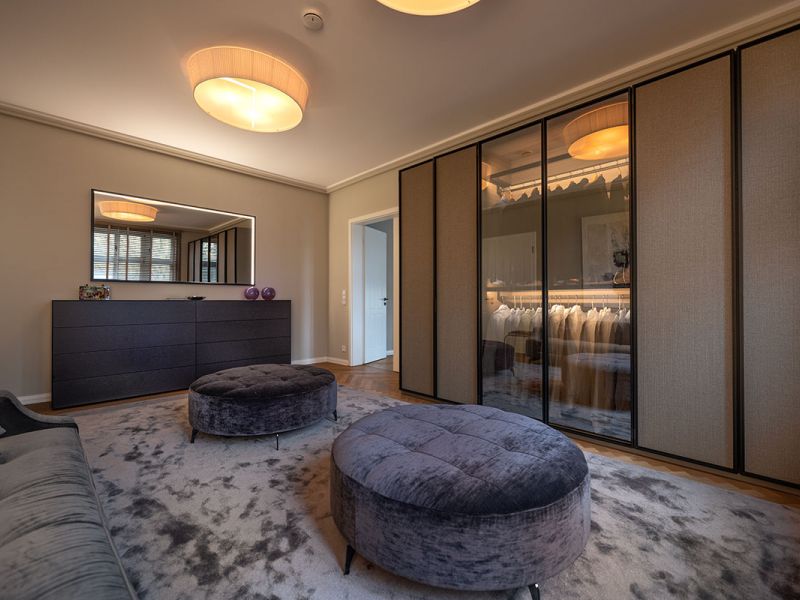 W+P Helmut Warnstedt Innenarchitekt - Altbauvilla am Griebnitzsee/Potsdam - Ankleidezimmer OG