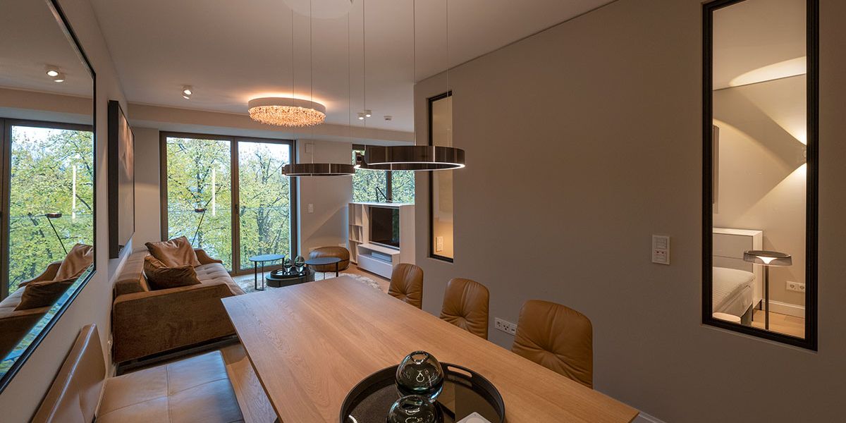 W+P Helmut Warnstedt Innenarchitekt Wohnung, Alsterufer, Hamburg