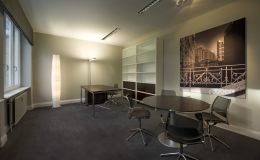 Neues Büro im hinteren Bereich