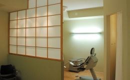 Behandlungszimmer mit Japanischer Trennwand