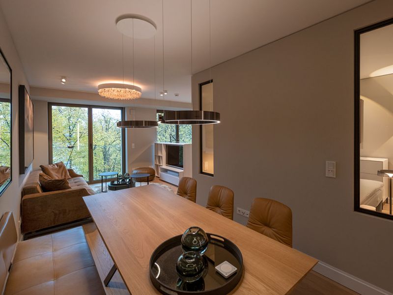 W+P Helmut Warnstedt Innenarchitekt Wohnung, Alsterufer, Hamburg