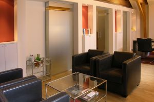 Büro mit Besprechungsecke