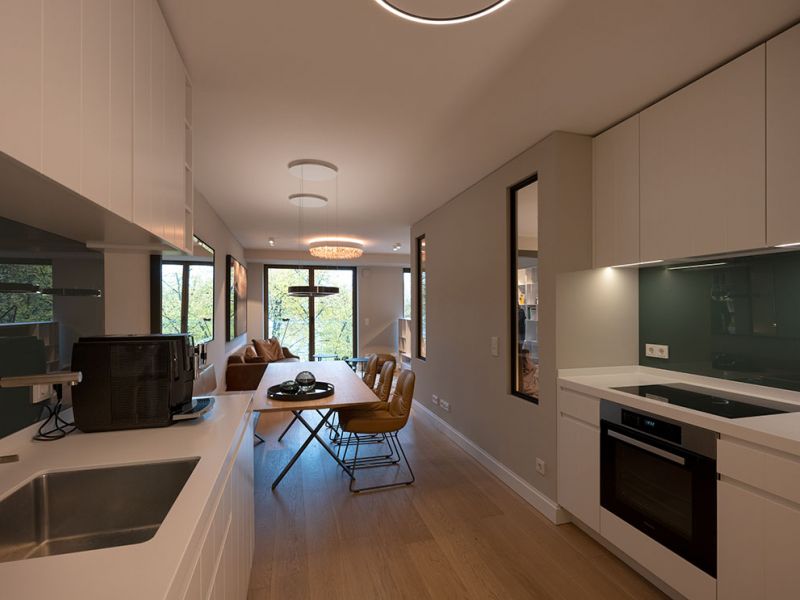 W+P Helmut Warnstedt Innenarchitekt Wohnung, Alsterufer, Hamburg