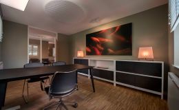 Büro und Gesprächsraum