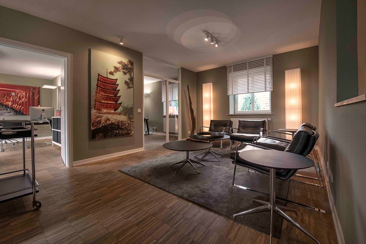 Büro und Gesprächsraum