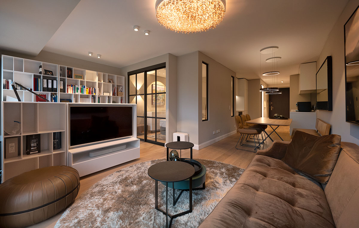 W+P Helmut Warnstedt Innenarchitekt Wohnung Alsterufer Hamburg